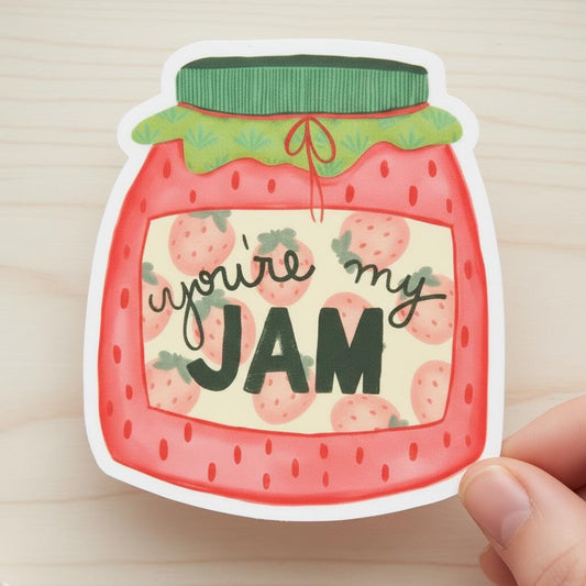 You’re My Jam Permanent Vinyl Sticker