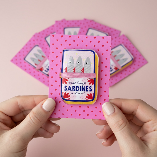 Magnet: Sardine Tin