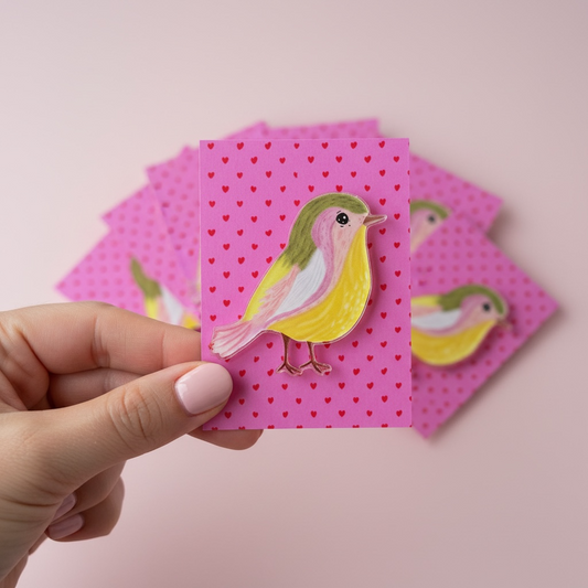 Magnet: Little Illustrated Bird