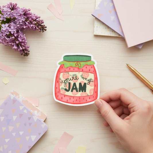 You’re My Jam Permanent Vinyl Sticker