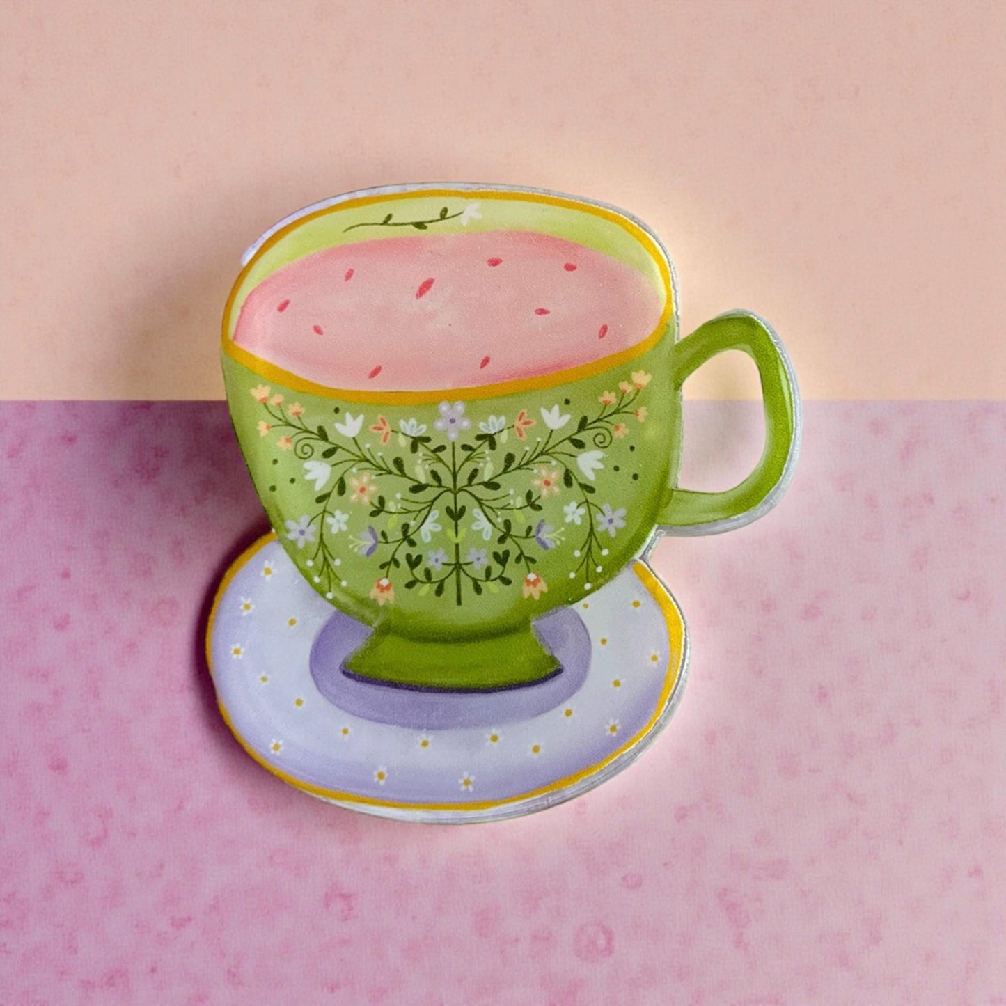 Fridge Magnet: Rose Hip Tea Cup