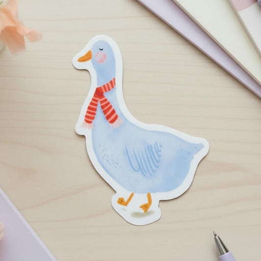 Blue Goose Permanent Vinyl Sticker