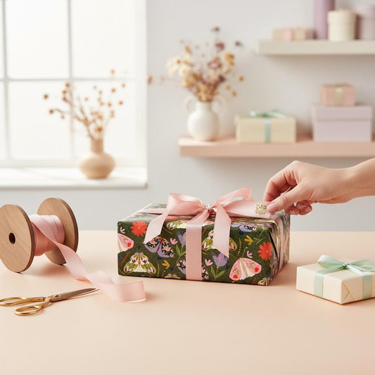 Summer Evening Illustrated Gift Wrap