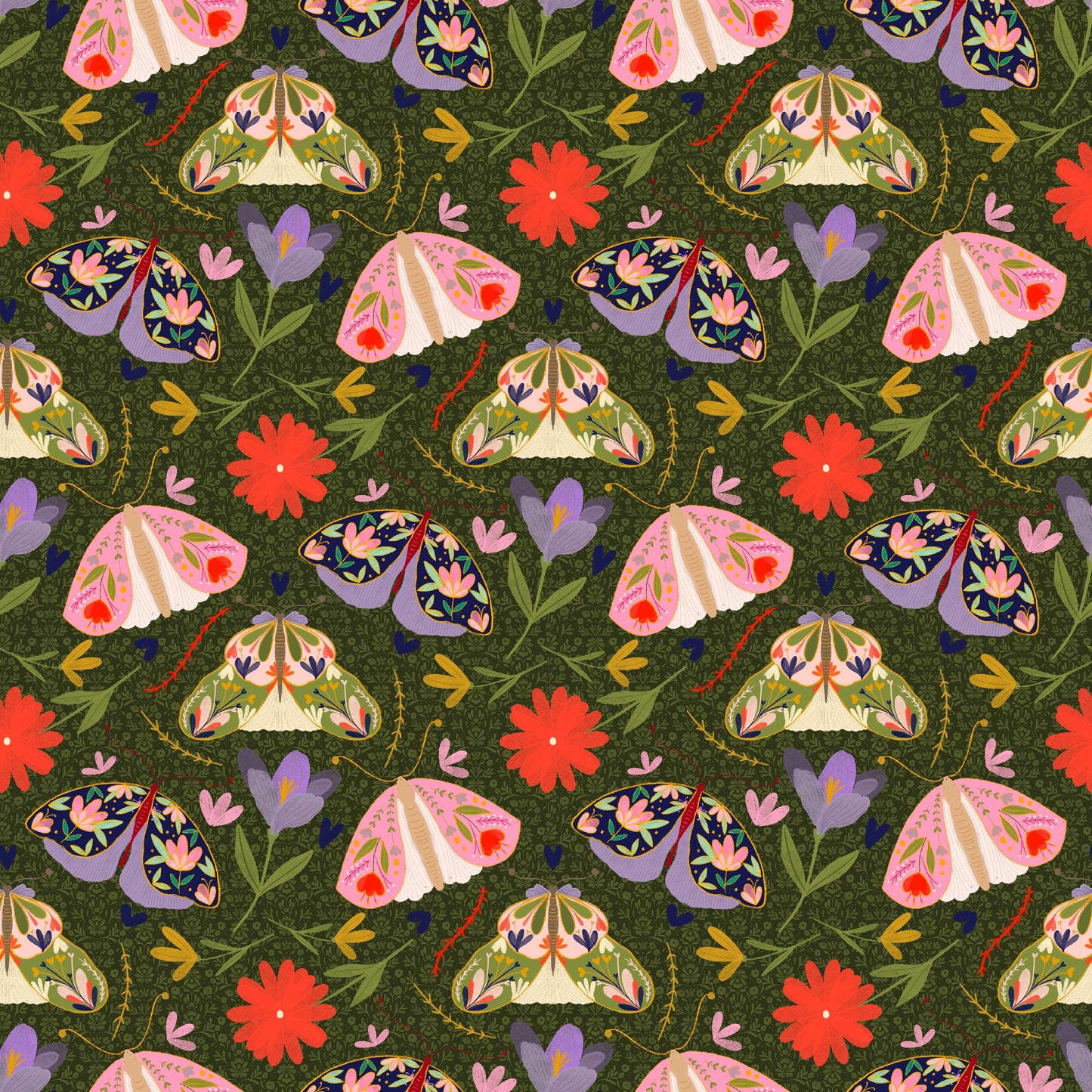 Summer Evening Illustrated Gift Wrap