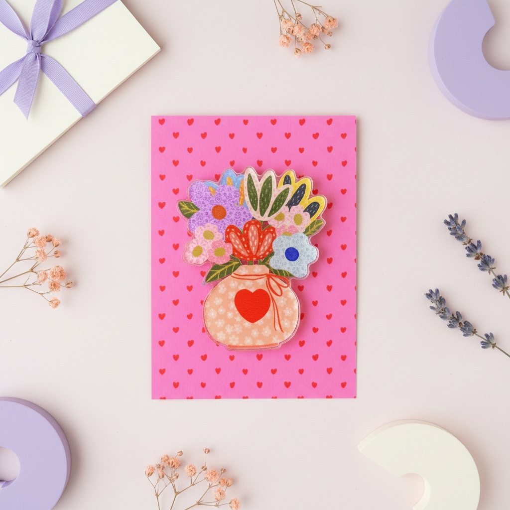 Magnet: Flower Bunch