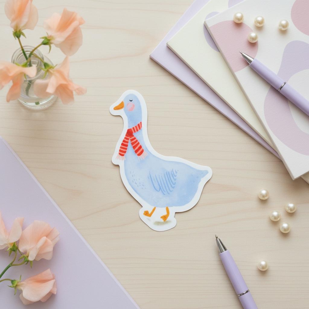 Blue Goose Permanent Vinyl Sticker