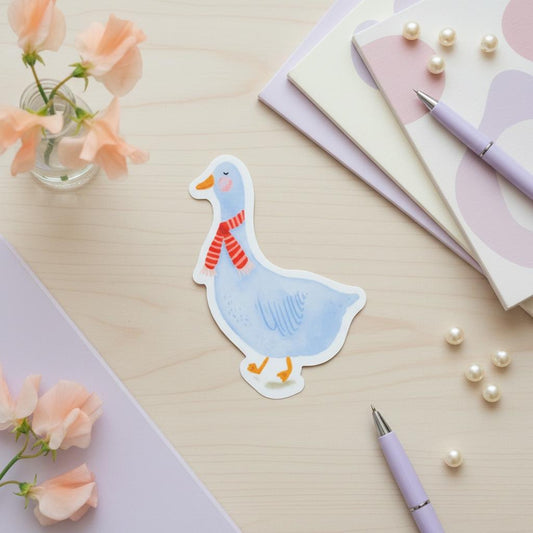 Blue Goose Permanent Vinyl Sticker