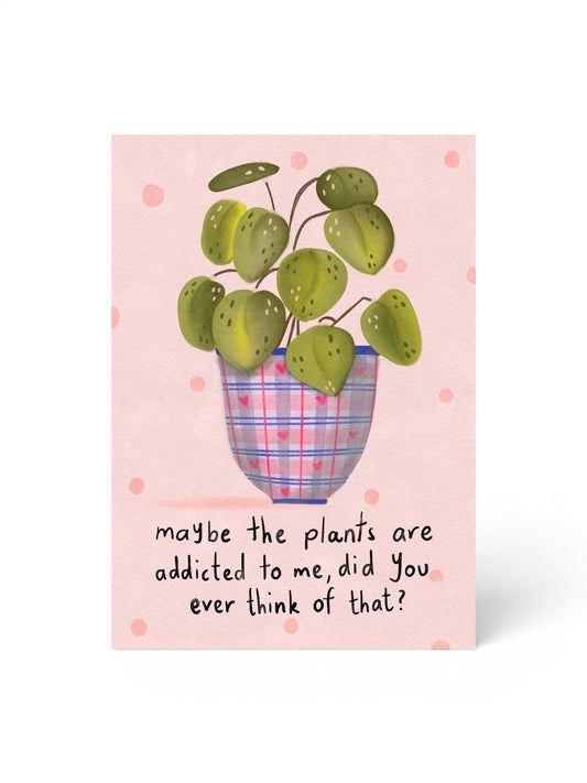 A4 Art Print: Plant Quote