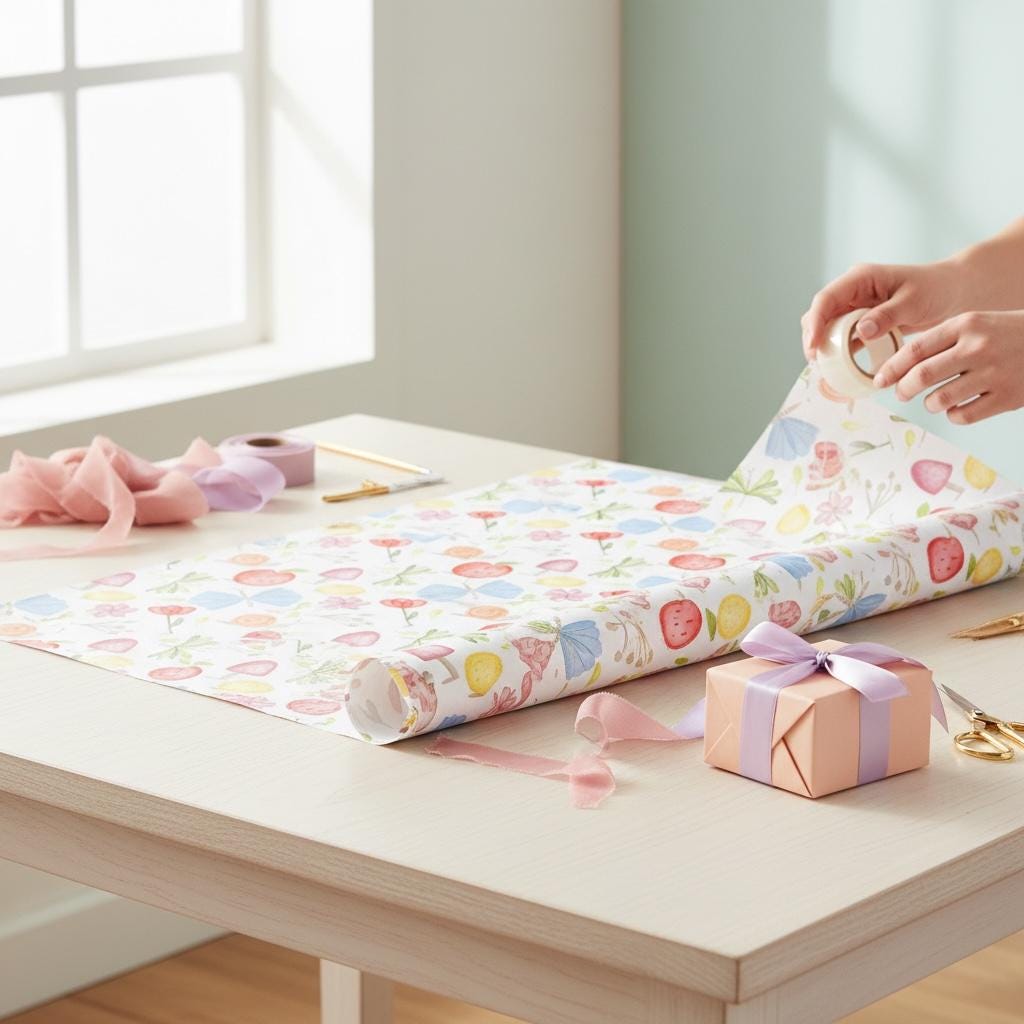 Little Things Illustrated Gift Wrap